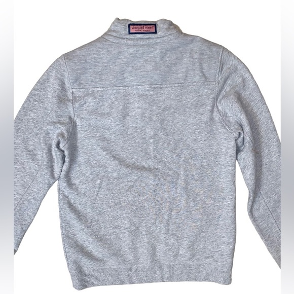 VINEYARD VINES BOYS size 16 gray shep 1/2 zip pullover sweatshirt - MINT!! - Picture 6 of 12